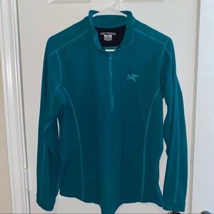 Arc’Teryx Waffle Knit Fleece Pullover Sweater
